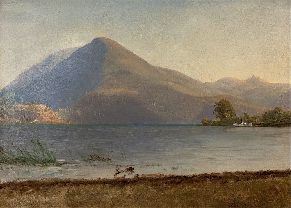 On the Hudson art print by Albert Bierstadt for $57.95 CAD