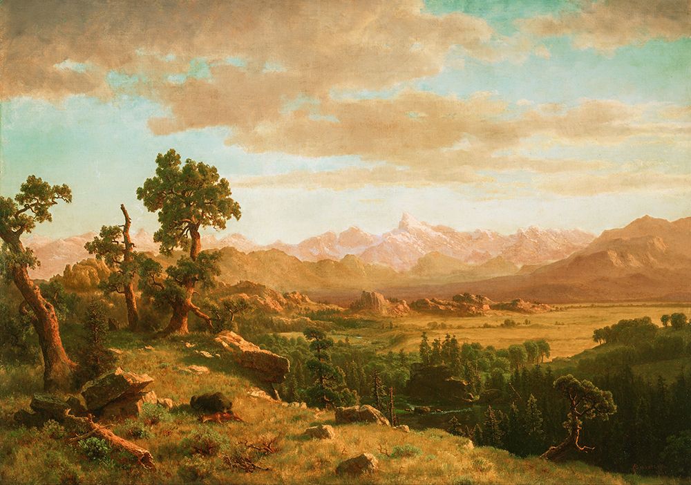 Wind River Country art print by Albert Bierstadt for $57.95 CAD