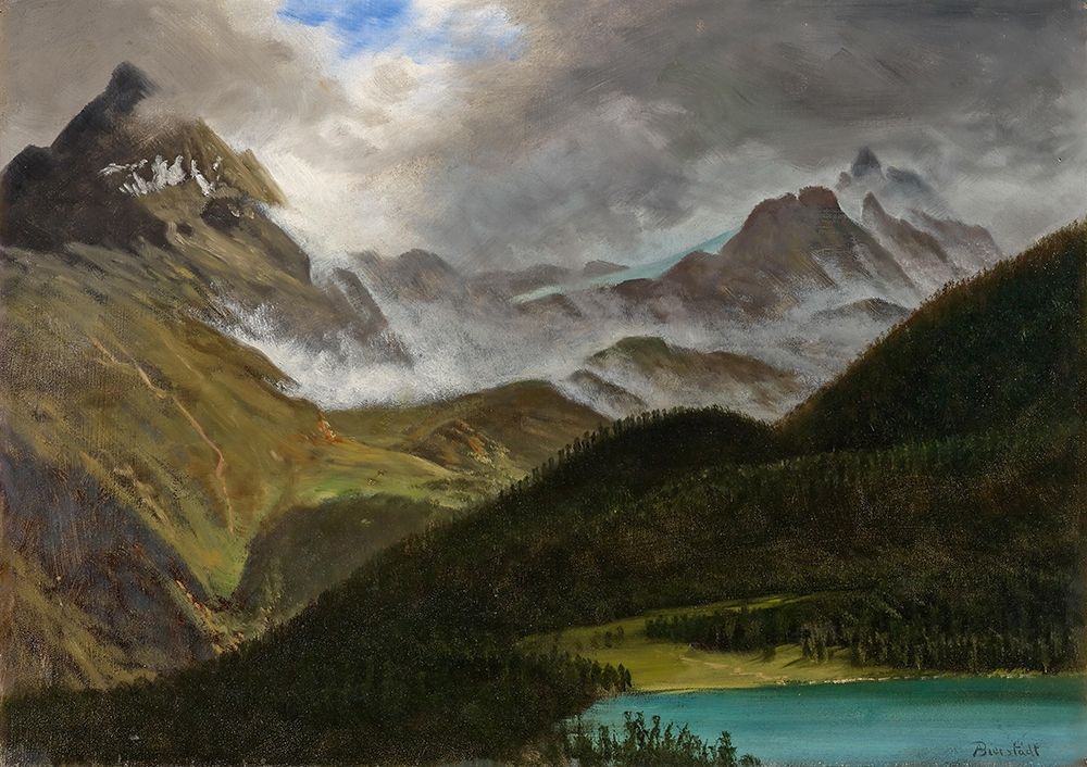 Landscape art print by Albert Bierstadt for $57.95 CAD