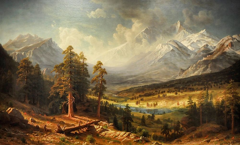 Estes Park art print by Albert Bierstadt for $57.95 CAD