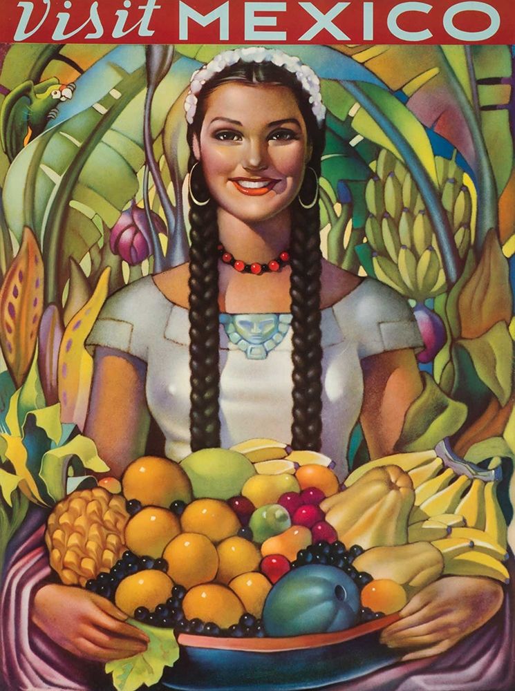 Visit Mexico art print by Jorge Gonzalez Camarena for $57.95 CAD