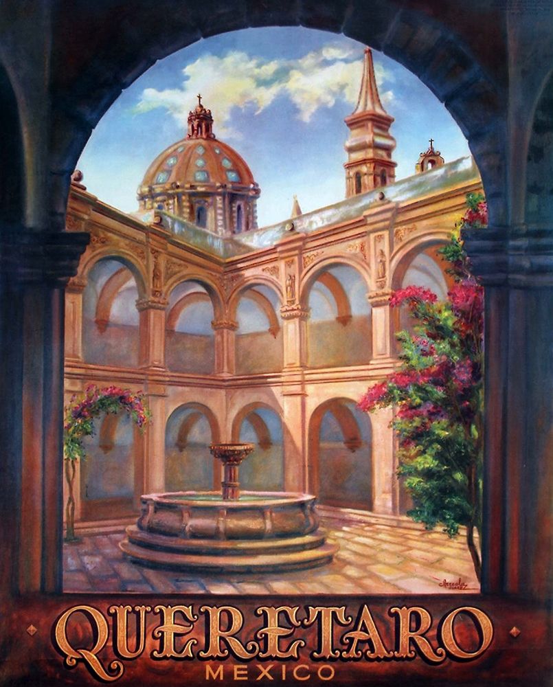 Queretaro, Mexico art print by Arreola for $57.95 CAD