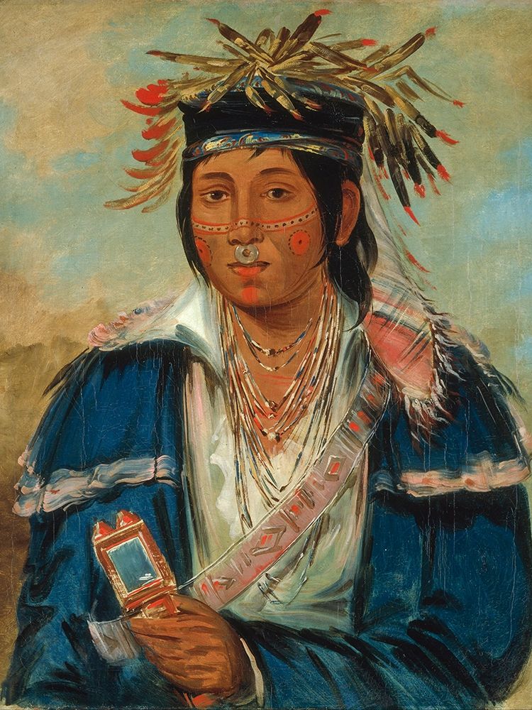 Kee mo ra nia, No English, a Dandy art print by George Catlin for $57.95 CAD
