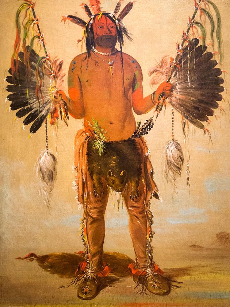 Old Bear, a Medicine Man art print by George Catlin for $57.95 CAD