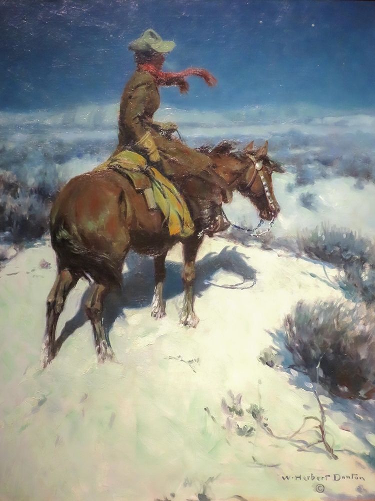 The Lonely Vigil art print by William Herbert Dunton for $57.95 CAD