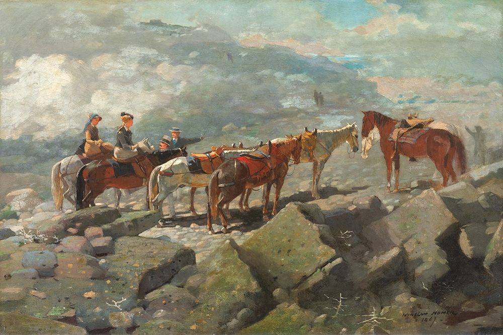Mount Washington art print by Winslow Homer for $57.95 CAD
