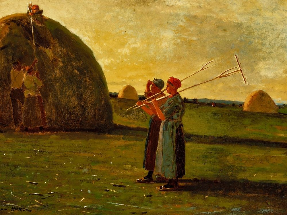 Haymakers art print by Winslow Homer for $57.95 CAD