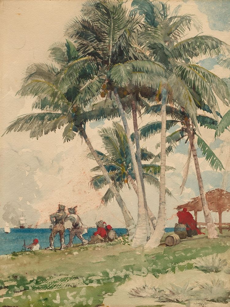 The Buccaneers art print by Winslow Homer for $57.95 CAD