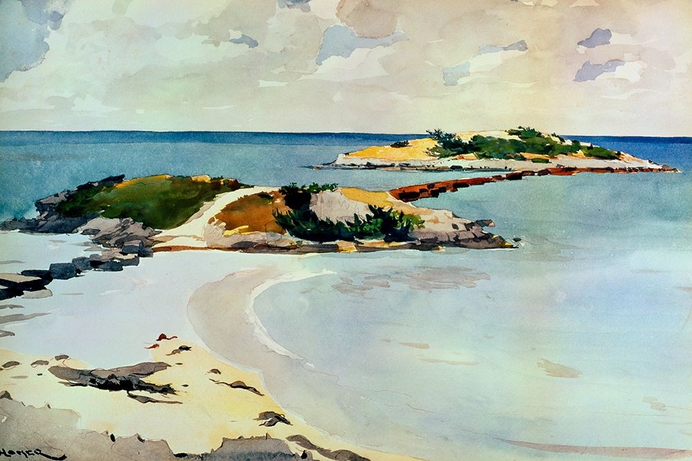 Gallows Island art print by Winslow Homer for $57.95 CAD