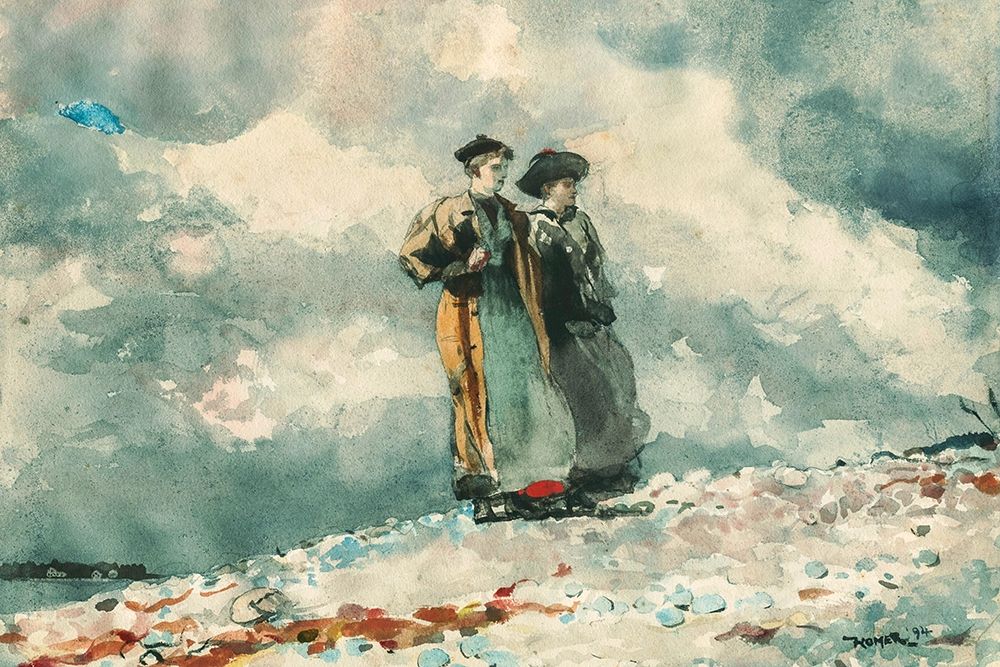 The Outlook, Maine Coast art print by Winslow Homer for $57.95 CAD
