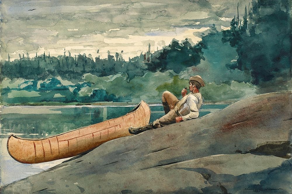 The Guide art print by Winslow Homer for $57.95 CAD
