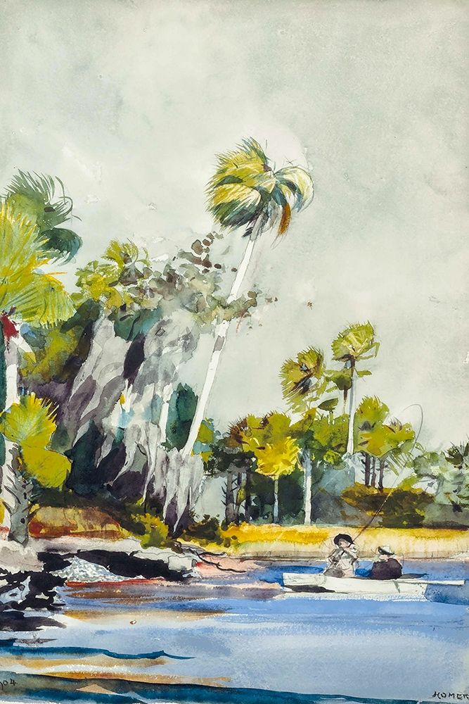 The Shell Heap art print by Winslow Homer for $57.95 CAD