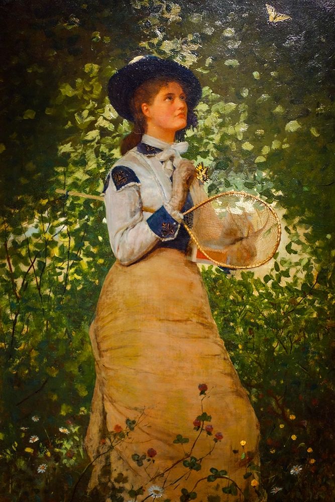 Butterflies art print by Winslow Homer for $57.95 CAD