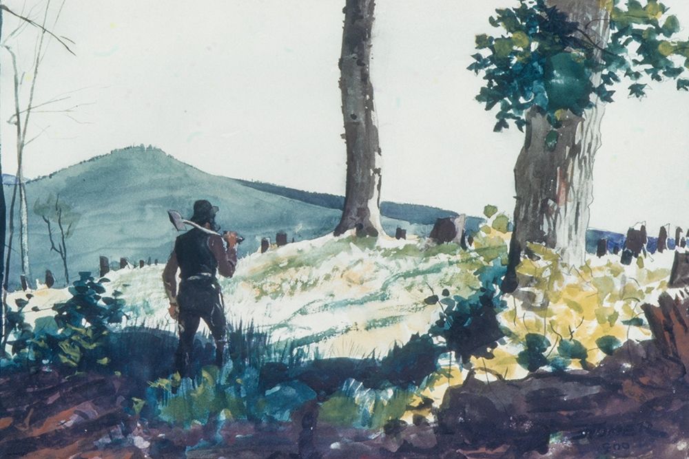 The Pioneer art print by Winslow Homer for $57.95 CAD