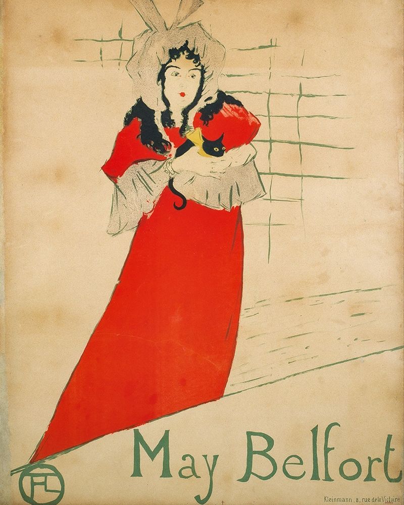 May Belfort art print by Henri de Toulouse-Lautrec for $57.95 CAD