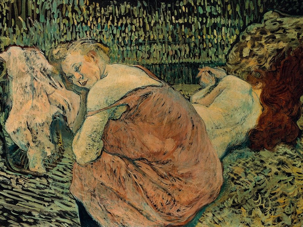 Two Friends art print by Henri de Toulouse-Lautrec for $57.95 CAD
