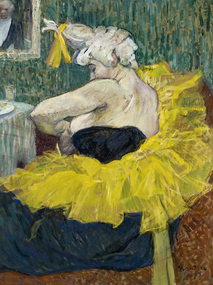The Clown Cha-U-Kao art print by Henri de Toulouse-Lautrec for $57.95 CAD