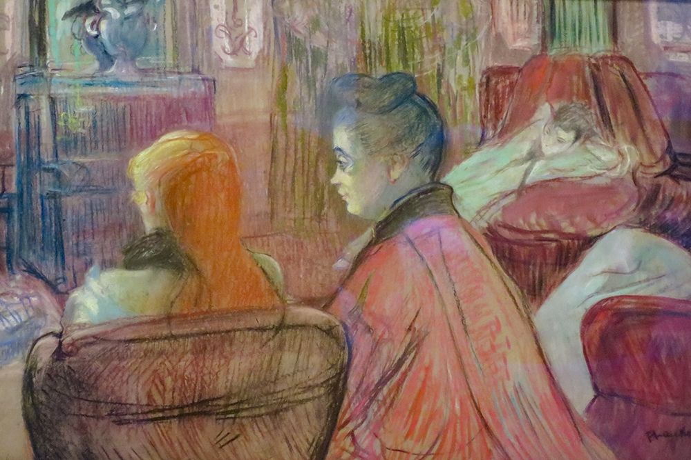 In the Salon art print by Henri de Toulouse-Lautrec for $57.95 CAD