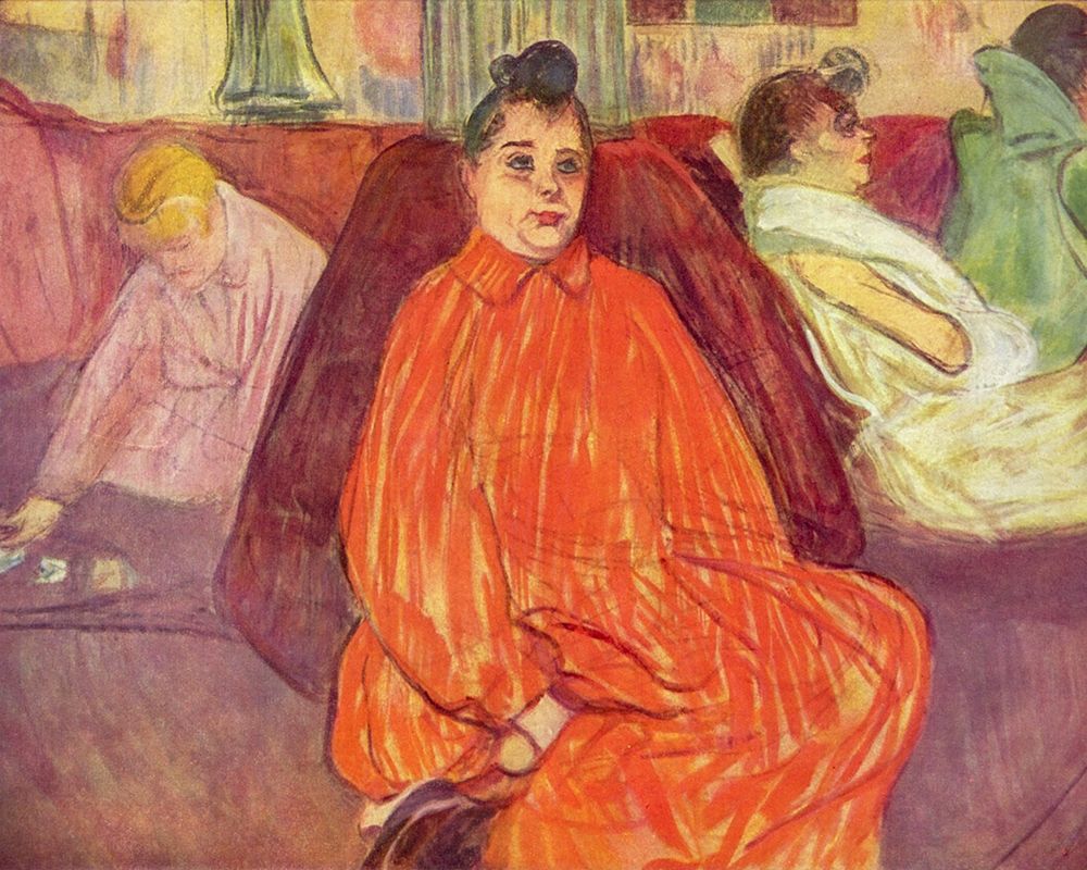 At the Salon, the Divan art print by Henri de Toulouse-Lautrec for $57.95 CAD