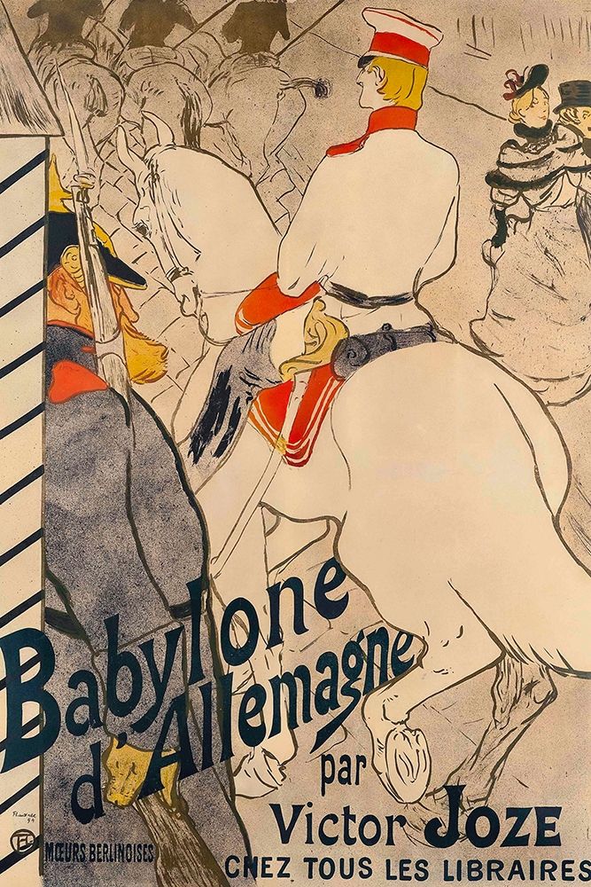 Babylone dAllemagne art print by Henri de Toulouse-Lautrec for $57.95 CAD