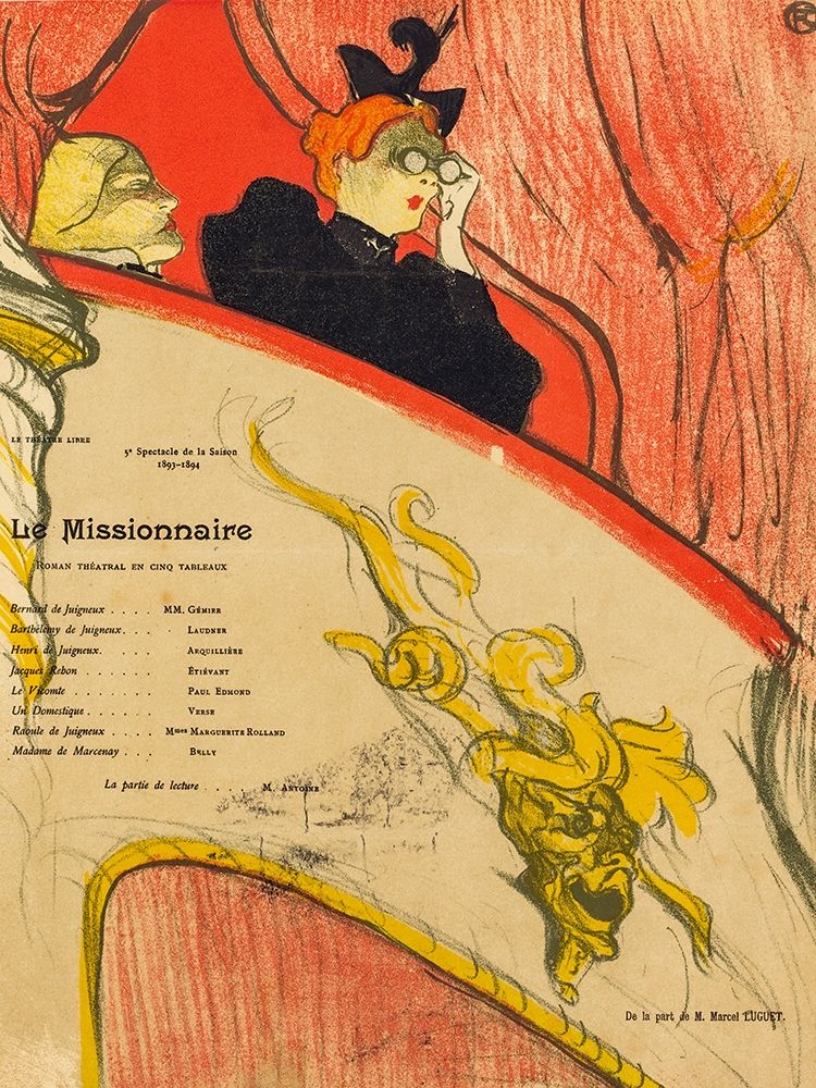 Le Missionnaire art print by Henri de Toulouse-Lautrec for $57.95 CAD
