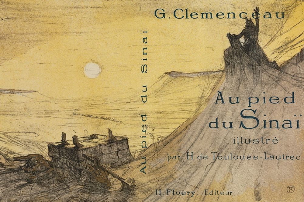 Au pied du Sinai Couverture art print by Henri de Toulouse-Lautrec for $57.95 CAD