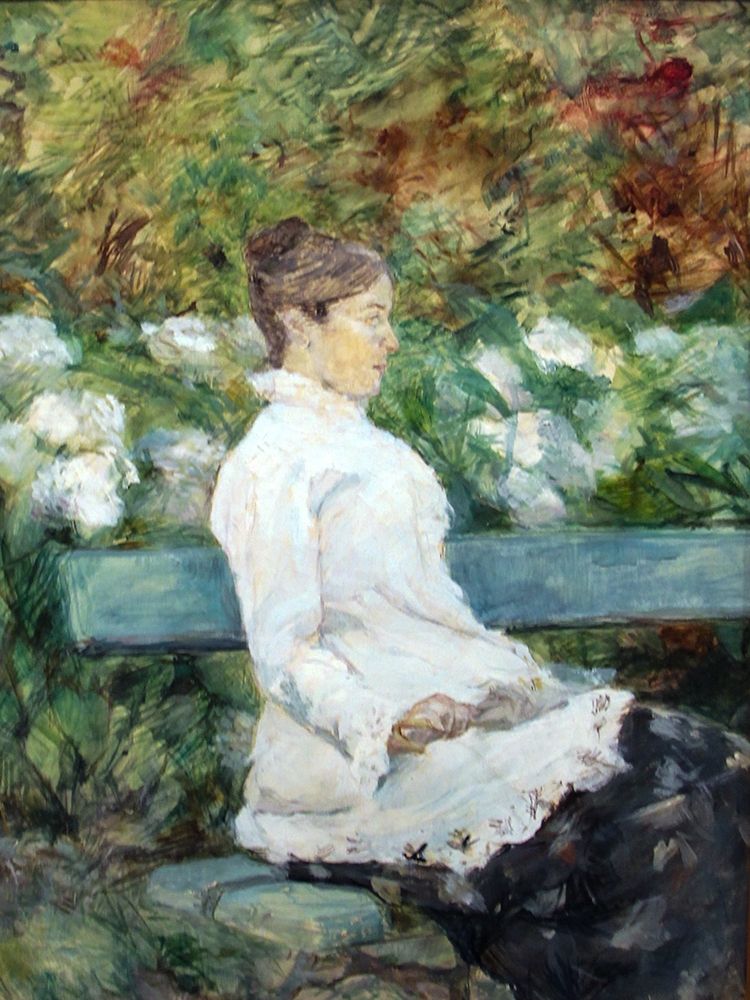 Madam Countess Adele de Toulouse-Lautrec in the Garden of Malrome art print by Henri de Toulouse-Lautrec for $57.95 CAD