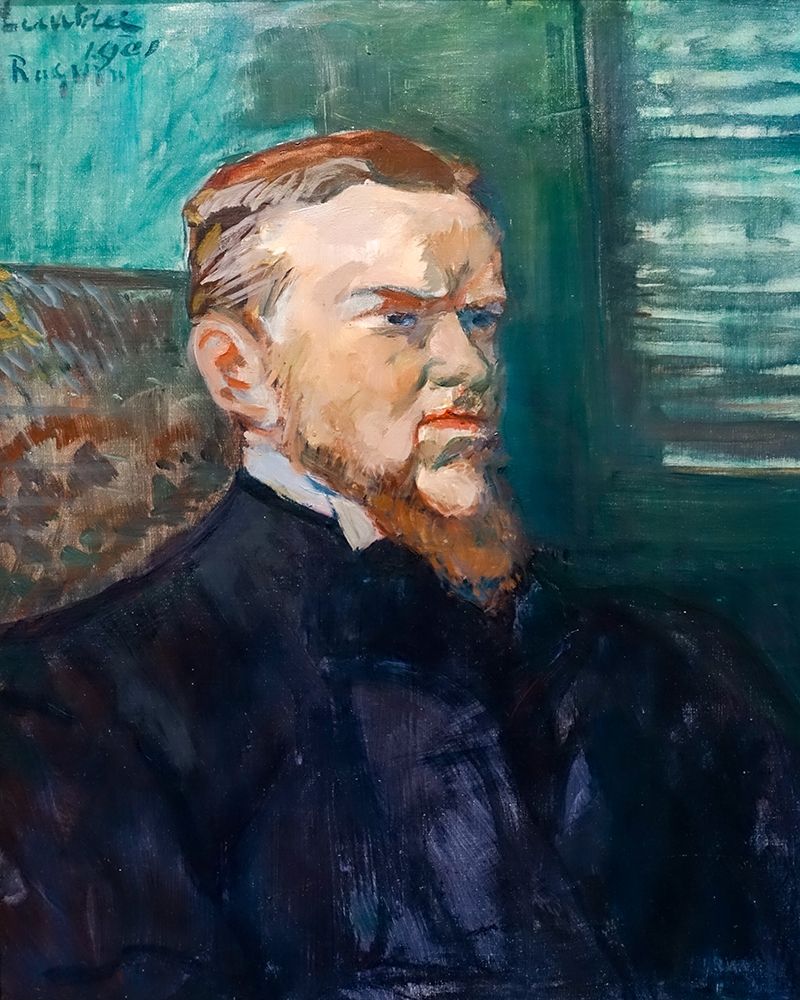 Portrait of Octave Raquin art print by Henri de Toulouse-Lautrec for $57.95 CAD