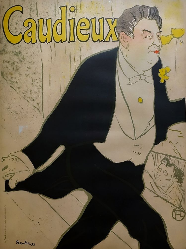 Caudieux art print by Henri de Toulouse-Lautrec for $57.95 CAD