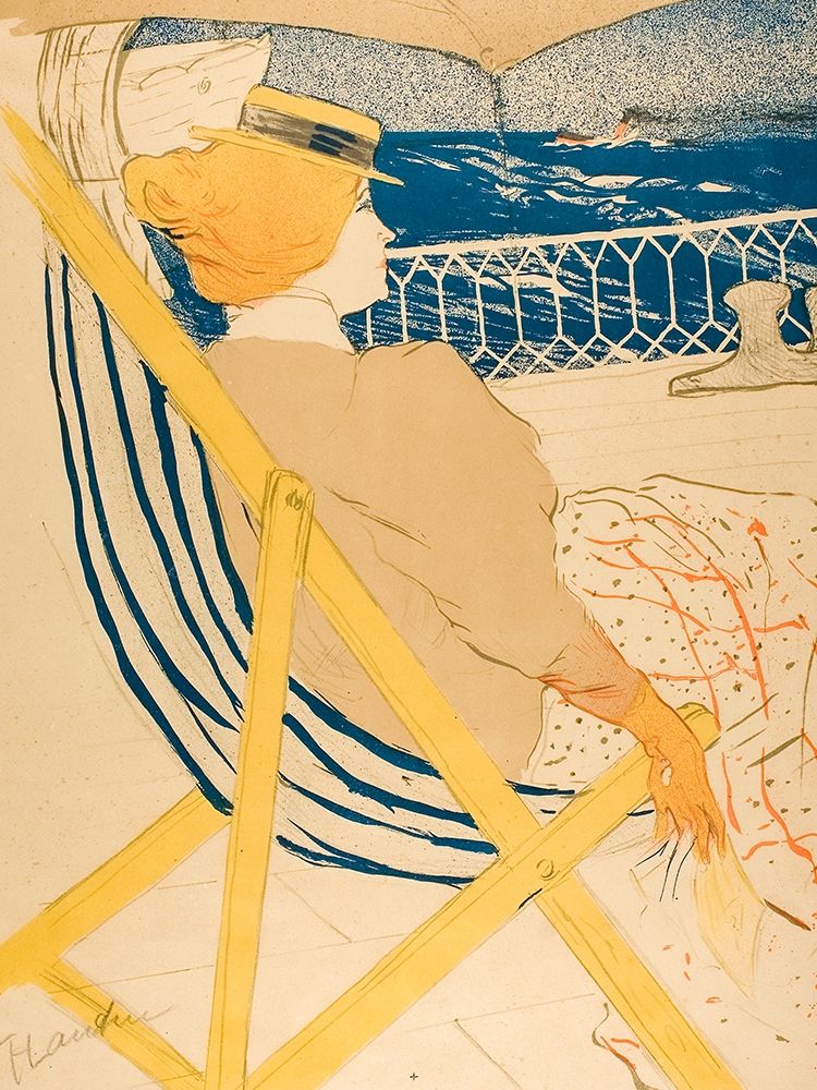 The Passenger in Cabin 54 art print by Henri de Toulouse-Lautrec for $57.95 CAD