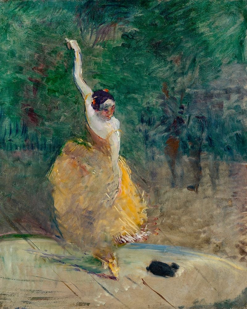 Spanish Dancer art print by Henri de Toulouse-Lautrec for $57.95 CAD