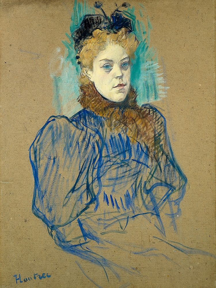 May Milton 1895 art print by Henri de Toulouse-Lautrec for $57.95 CAD