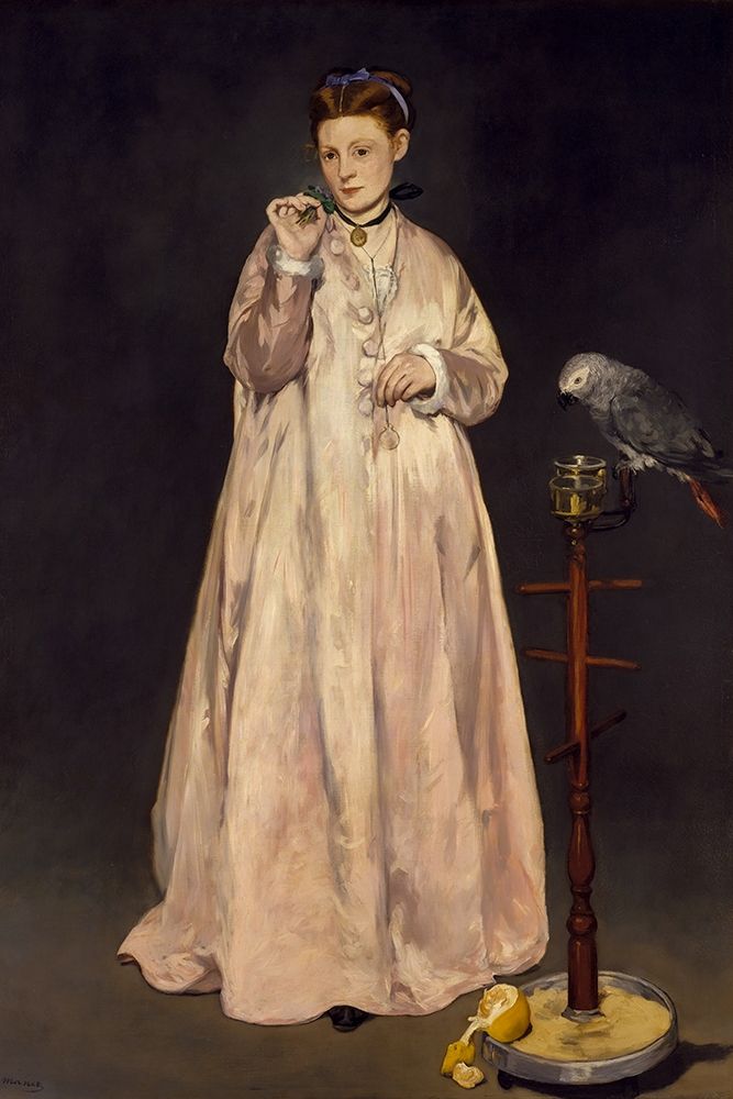Young Lady in 1866 art print by Edouard Manet for $57.95 CAD