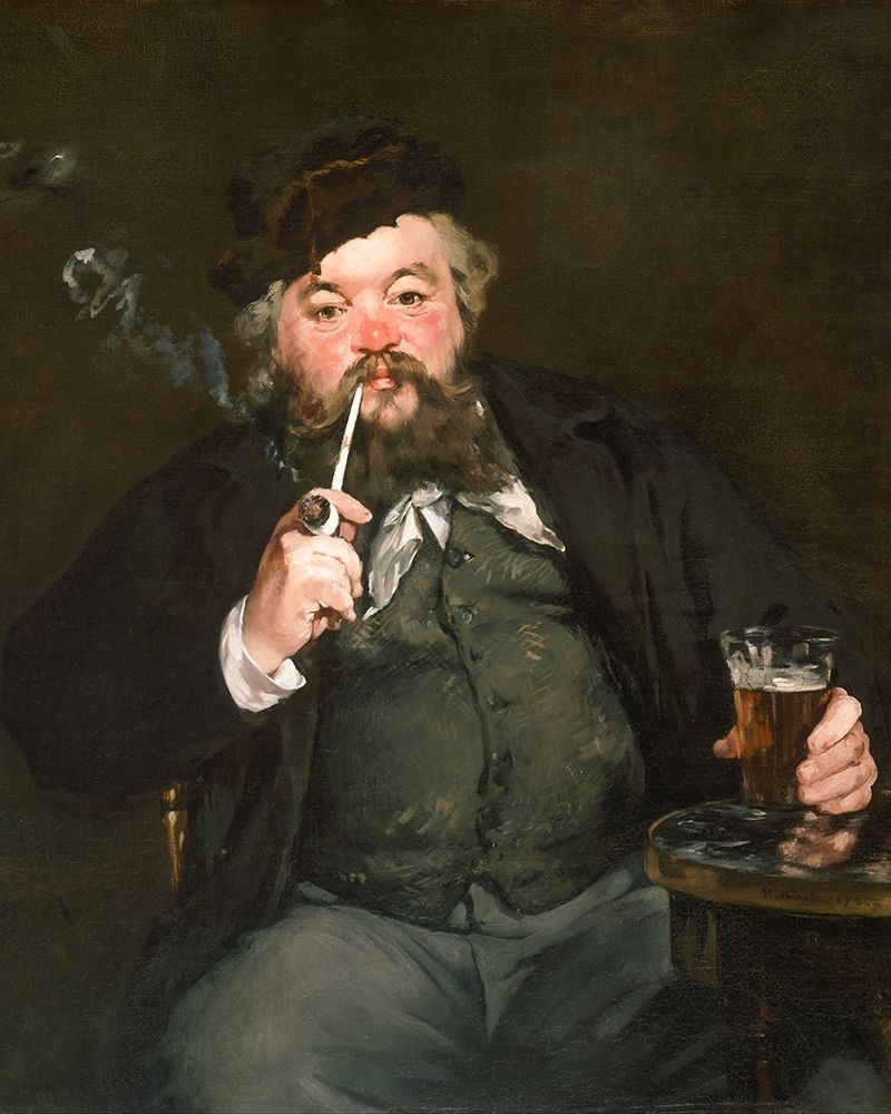 Le Bon Bock art print by Edouard Manet for $57.95 CAD