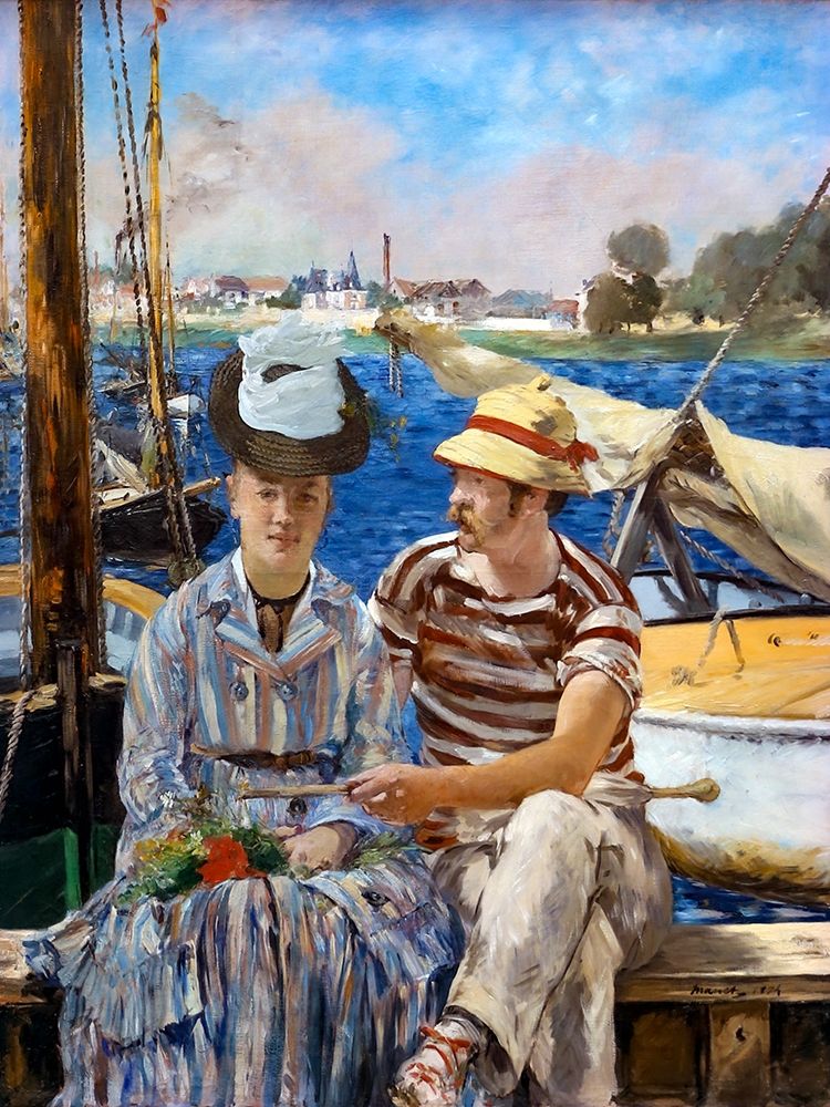 Argenteuil art print by Edouard Manet for $57.95 CAD
