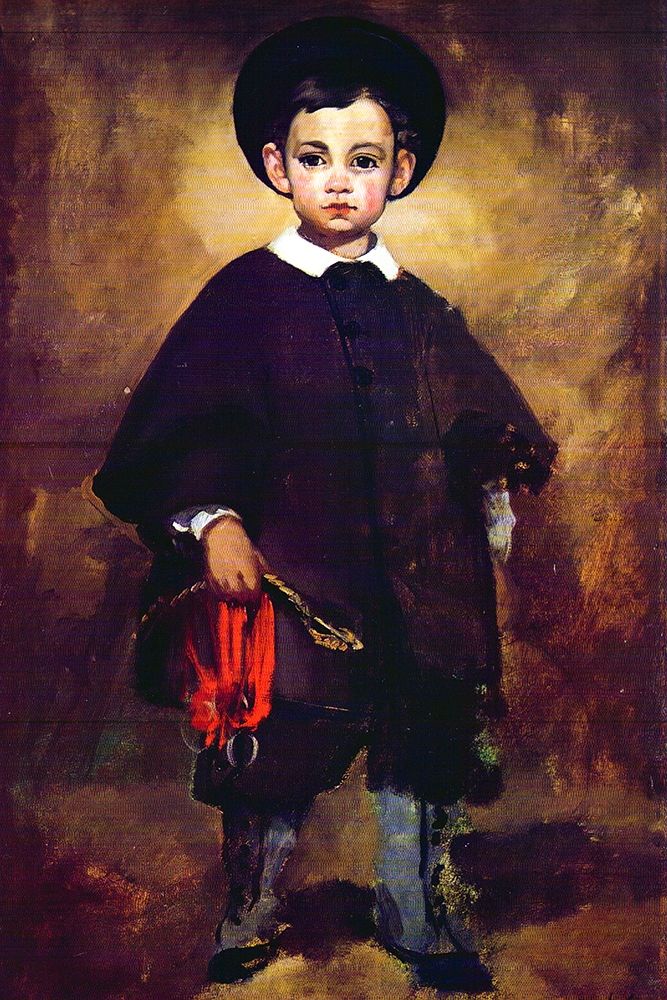 Little Lange art print by Edouard Manet for $57.95 CAD
