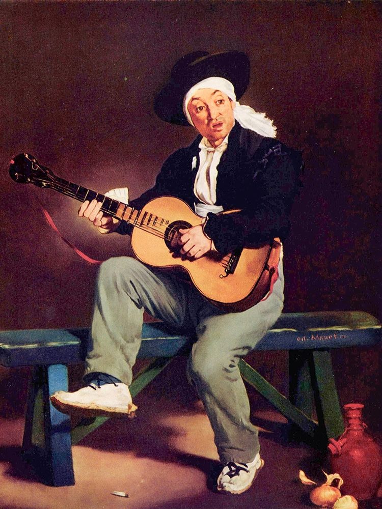 The Spanish singer art print by Edouard Manet for $57.95 CAD