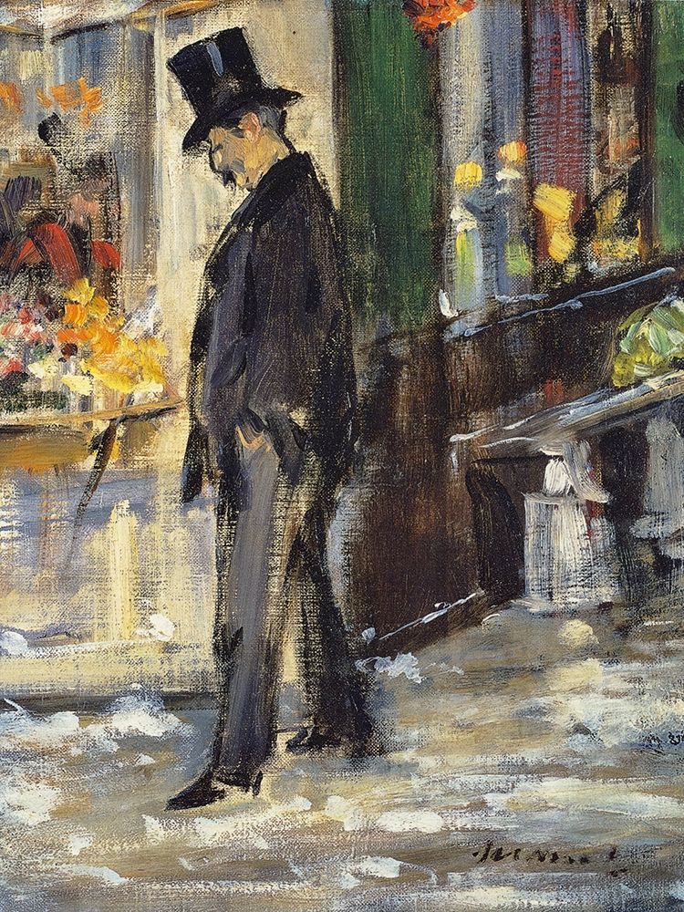 Promeneur art print by Edouard Manet for $57.95 CAD