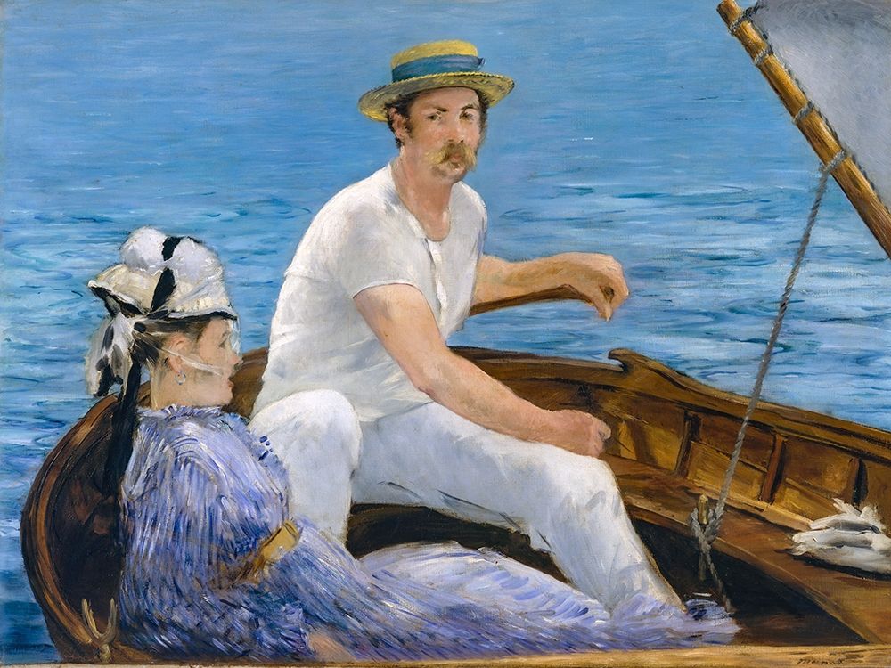 Boating art print by Edouard Manet for $57.95 CAD
