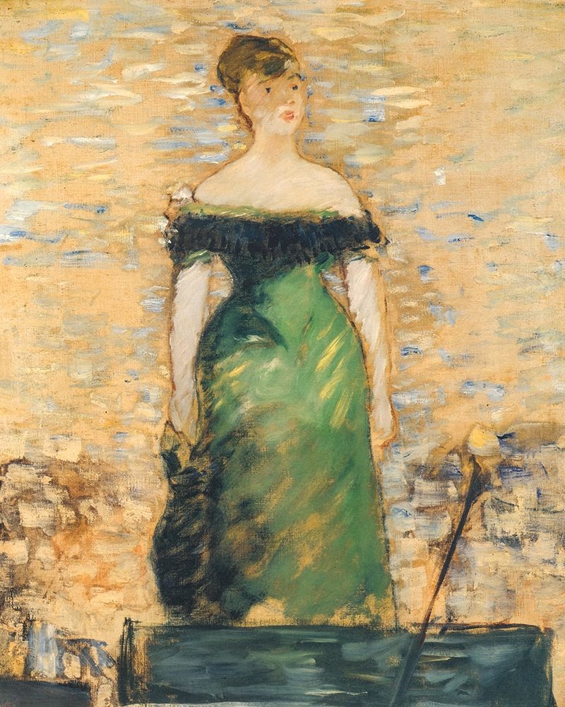 Chanteuse de cafe concert art print by Edouard Manet for $57.95 CAD