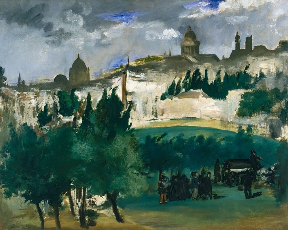 The Funeral art print by Edouard Manet for $57.95 CAD