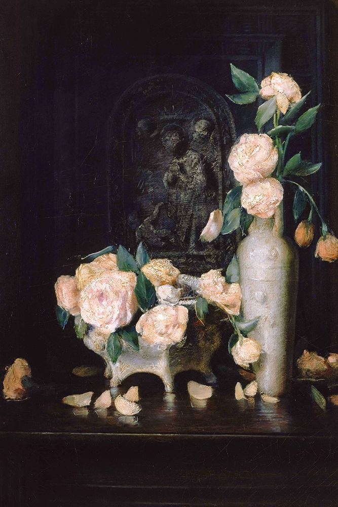 Roses art print by J Alden Weir for $57.95 CAD