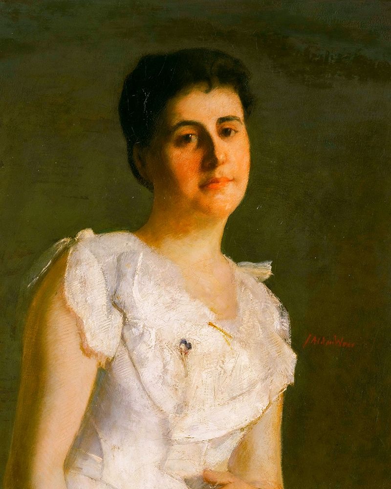 Miss Edith Potter art print by J Alden Weir for $57.95 CAD