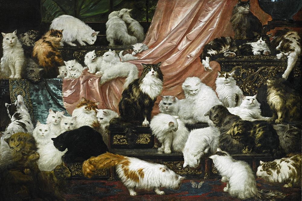 My Wifes Lovers art print by Carl Kahler for $57.95 CAD