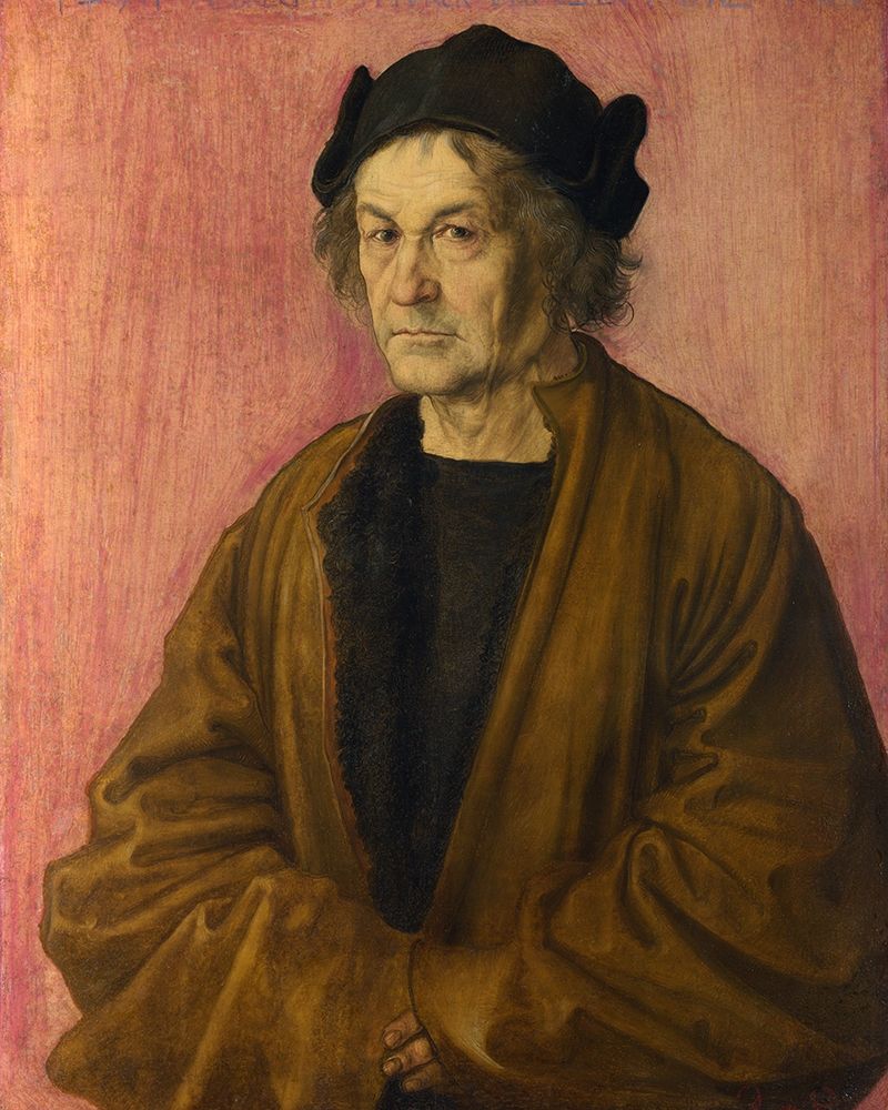 The Painters Father 1497 art print by Albrecht Durer for $57.95 CAD