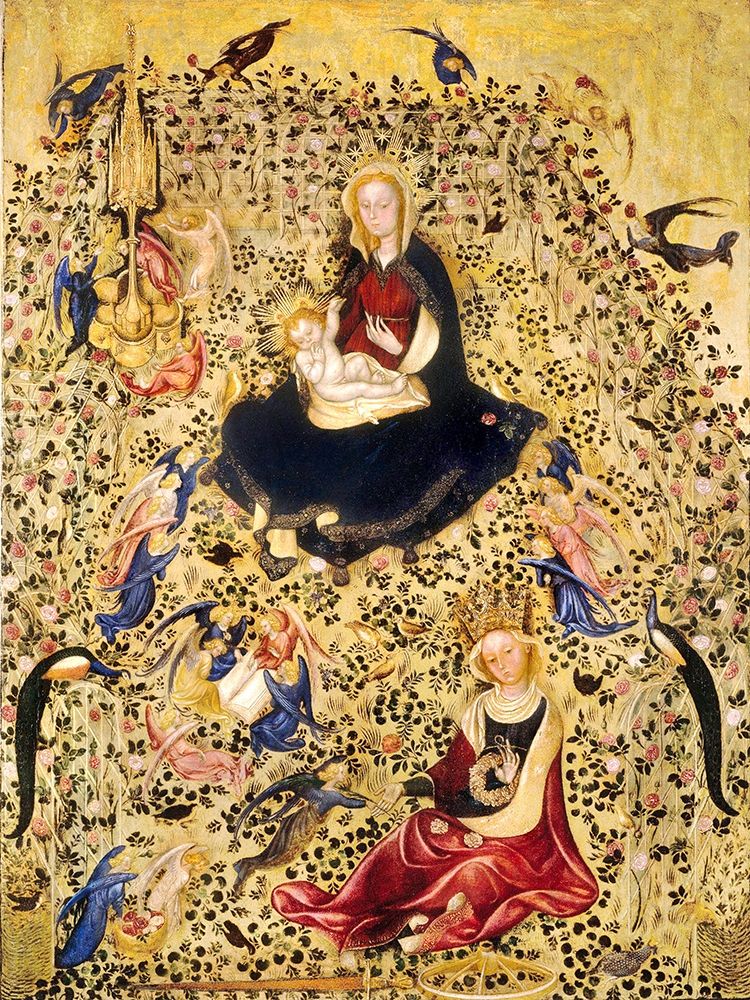 Madonna of the Rose Garden art print by Unknown for $57.95 CAD