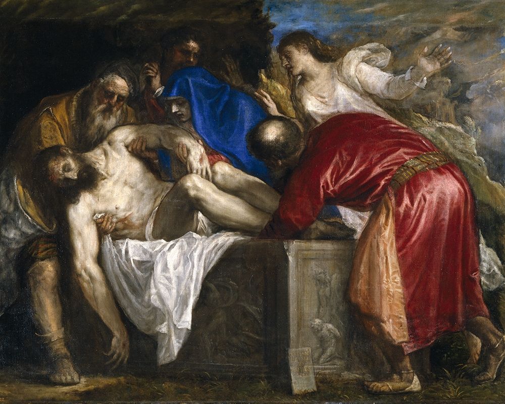 The Entombment art print by Titian for $57.95 CAD