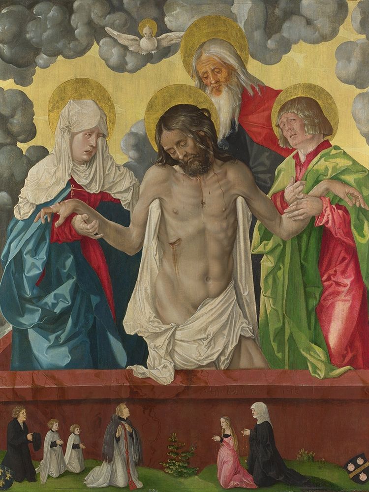 The Trinity and Mystic Pieta art print by Hans Baldung for $57.95 CAD