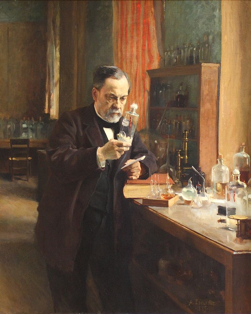 Louis Pasteur art print by Albert Edelfelt for $57.95 CAD