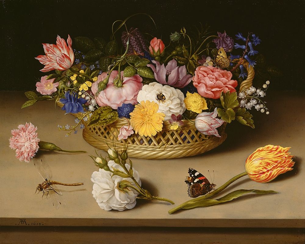 Flower Still Life art print by Ambrosius Bosschaert the Elder for $57.95 CAD